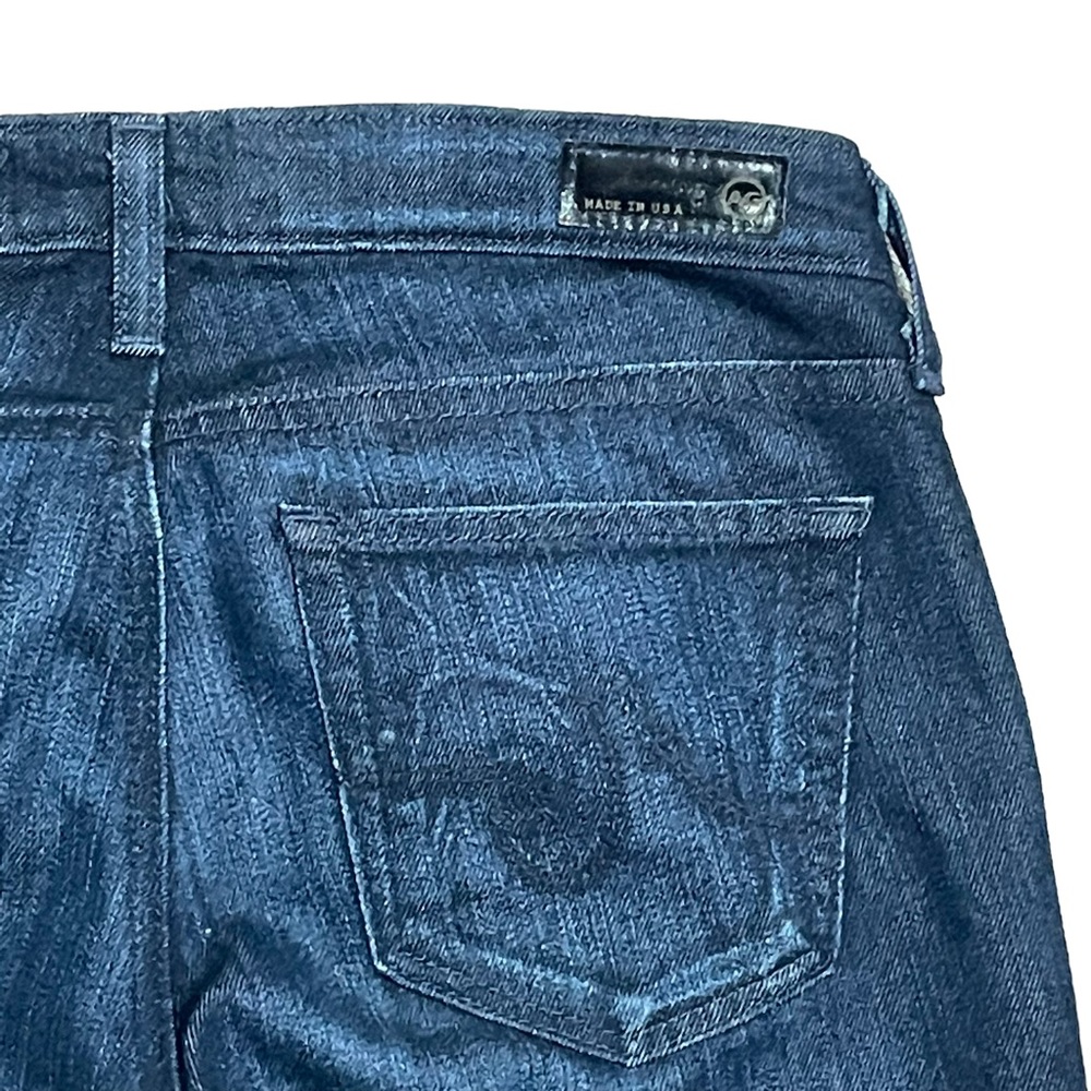 AG Adriano Goldschmied The Ballad Slim Bootcut Dark Navy Wash Jeans Size 26 USA - Picture 6 of 12